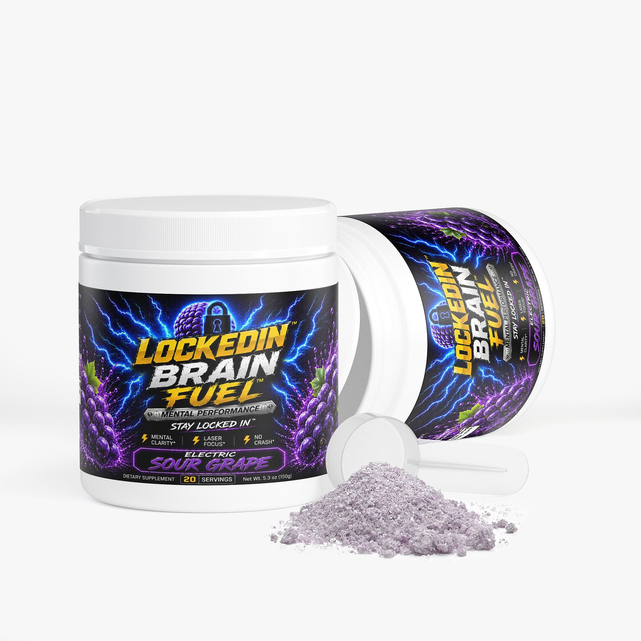 Locked In Brain Fuel Electric Sour Grape