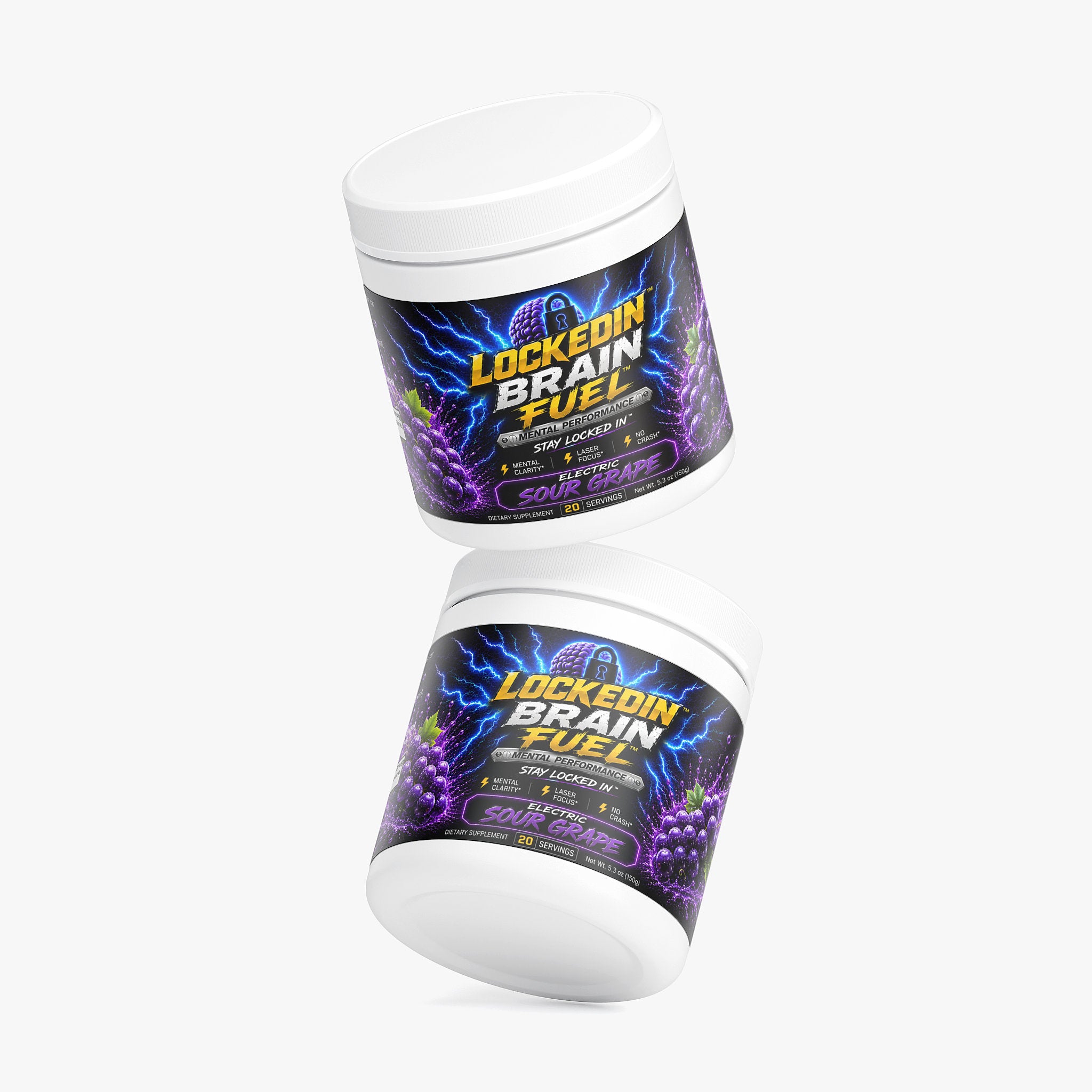 Locked In Brain Fuel Electric Sour Grape